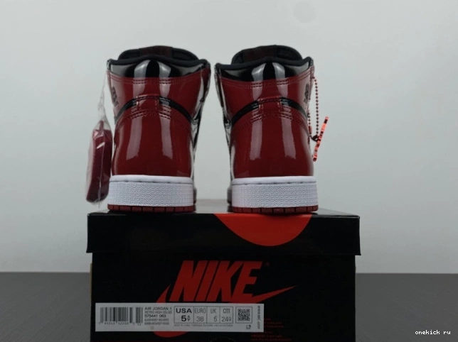 Rep Onekick 1 OG Jordan Air 555088-063 High Bred Patent 0524